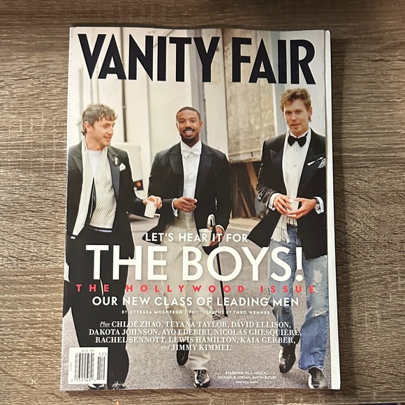 Vanity Fair Magazine Cover with Black and White Suits - Picture 3 of 5